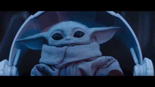 Grogu in his hover-pram